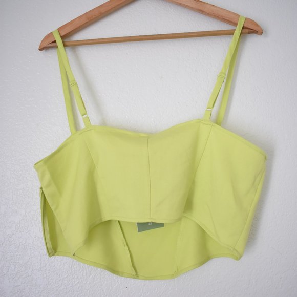 H&M Twill Corset-style Top - Picture 9 of 14